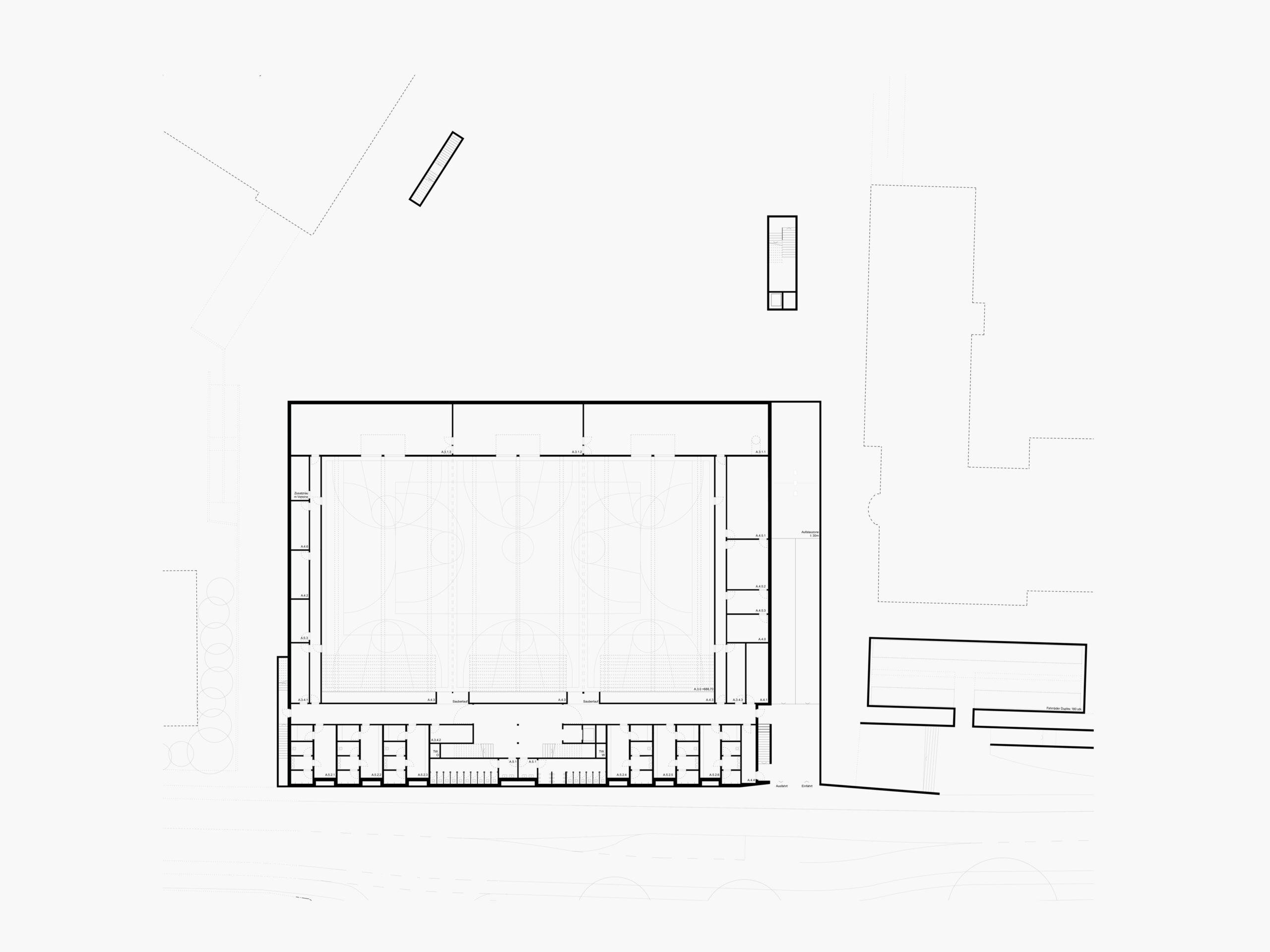 Michael-Becker-Architects-Architekten-3-fach-Turnhalle-Kempten-Grundriss-KG