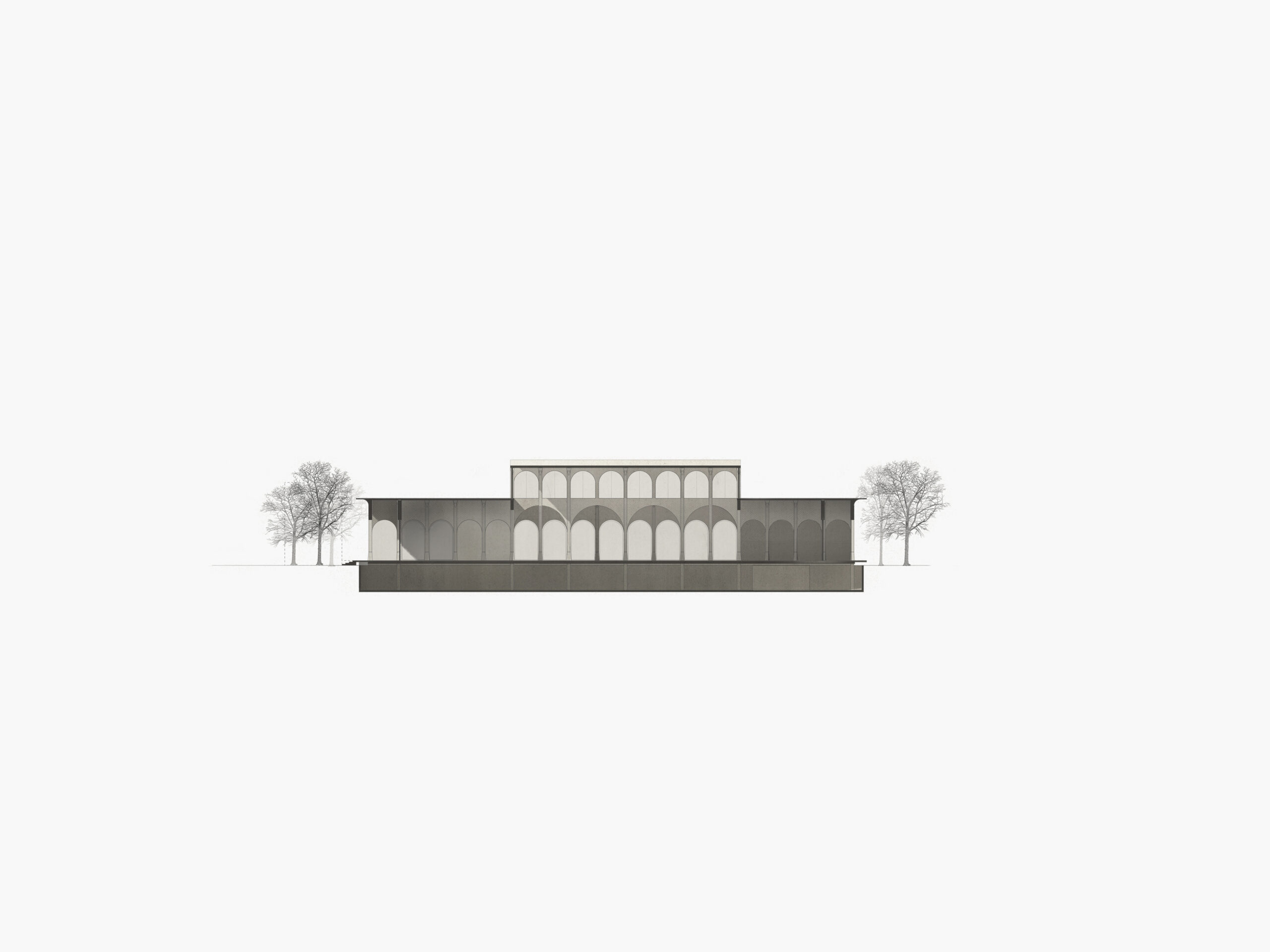 Michael-Becker-Architects-Architekten-Verbrauchermarkt-Rottenburg-Querschnitt